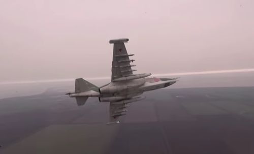 Су-25. Скриншот видео Минобороны РФ